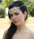 Wedding Headpiece pearls,Bridal headband,Rhinestones,1920s,wedding head piece