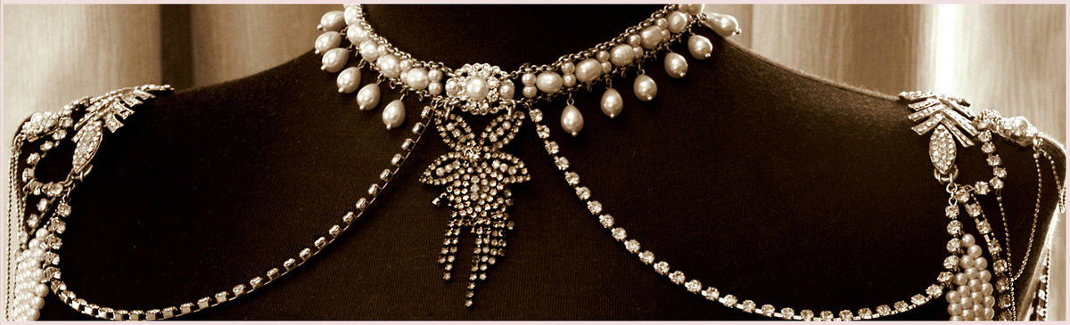 Necklace For The Shoulders,1920s Style 3